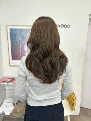 ロング カラー 透明感カラー🫧 nanohaのヘアスタイル