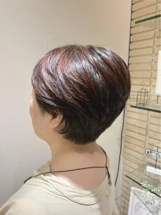 ショート ちあい🌈 アトリエJDパリのヘアスタイル
