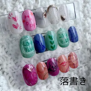 ネイル 新山 聖のネイルデザイン