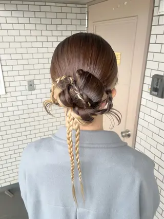 ヘアアレンジ 推し活/イベントヘア 🎀✨yuriのヘアスタイル