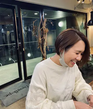ショート 宮腰 瑠果のヘアスタイル