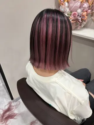 ミディアム mimiiy fukaのヘアスタイル