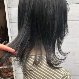 ミディアム カラー 🌷nanase🌷 gally hairのヘアスタイル