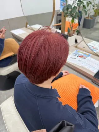 メンズ 早田 華のヘアスタイル