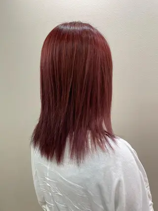 セミロング カラー 森谷 大河のヘアスタイル