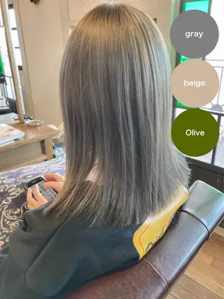 ミディアム タカツド ユウキのヘアスタイル