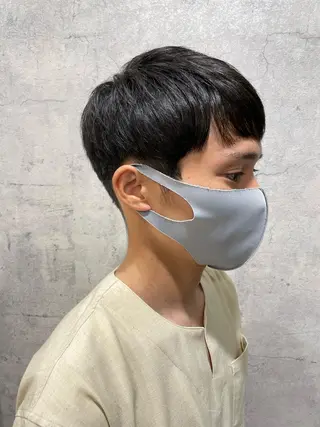 メンズ 🍮中山詩乃🍮顔 まわりデザイン◎のヘアスタイル