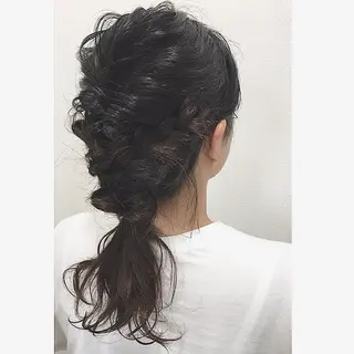 ヘアアレンジ 狩野 羅夢のヘアスタイル