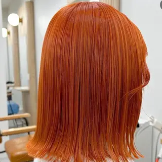 ミディアム カラー しんどう ことねのヘアスタイル