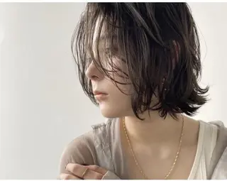 ミディアム ﾒﾝｽﾞ＆ｼｮｰﾄ LEA山村真史のヘアスタイル