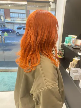 カラー 透明感カラー 板橋　島村美咲のヘアスタイル