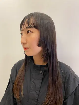 ロング 似合わせカット /パーマ岡本淳平のヘアスタイル