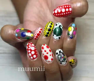 ネイル 東十条muumii ネイルまつ毛のネイルデザイン