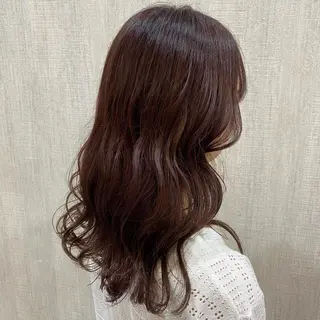 ミディアム カラー 🫧透け感⋆艶髪💎 山口アヤカのヘアスタイル