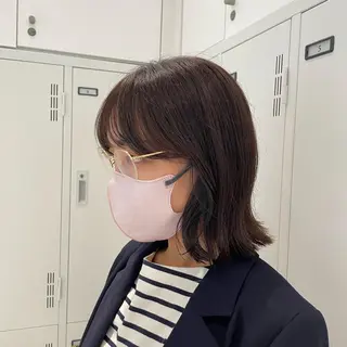 ミディアム 💗モデルカット 募集中のヘアスタイル