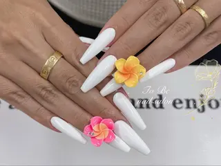 ロング Nail Salon To Be珈月のネイルデザイン