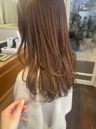 ミディアム 抜け感ボブ×パーマ |kazaneのヘアスタイル
