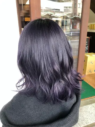 カラー ダブルスキルエクステ /羽エクステ白石宇由のヘアスタイル