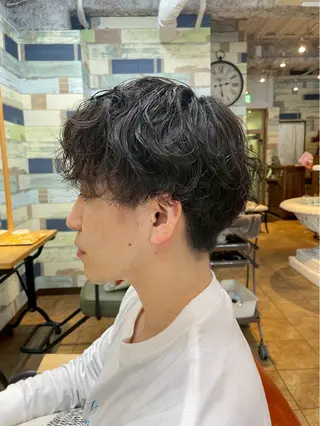 メンズ ミディアム ✂️林　菜々美のヘアスタイル