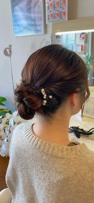 ミディアム 🩰六本木 ヘアセット🌙あやののヘアスタイル