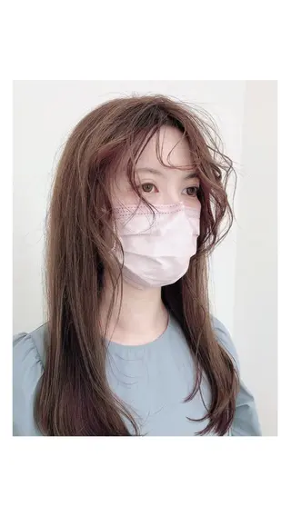 セミロング hair salon FAWN🦌のヘアスタイル