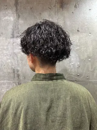 ショート パーマ メンズ メンズ専門 Ryukiのヘアスタイル