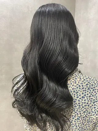 ロング カラー ✨髪質改善特化サロン ✨グシユキヤ✨のヘアスタイル