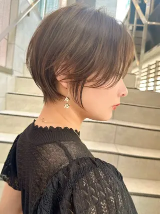 ショート 縮毛矯正✨🫧 レイヤー川村利幸のヘアスタイル