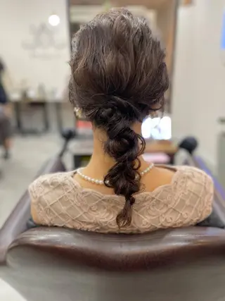 セミロング 内藤 まどかのヘアスタイル