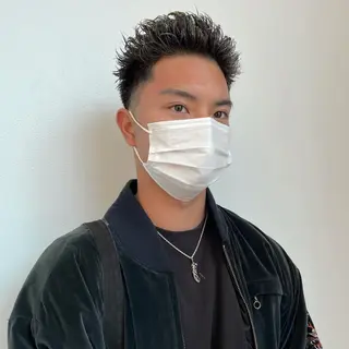 ショート カラー パーマ メンズ 🔥メンズカラー🔥 セヤシュウヘイのヘアスタイル