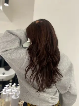 ロング カラー UNBIRTHDAY いずみのヘアスタイル