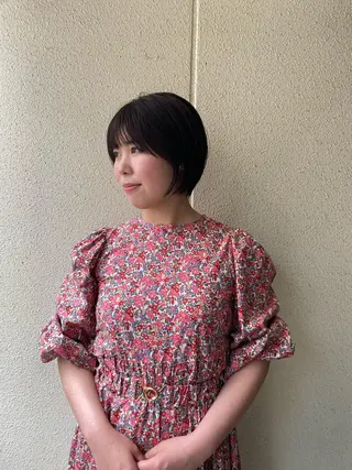 ショート カラー ボブ/髪質改善/ レイヤー/池澤慎人のヘアスタイル