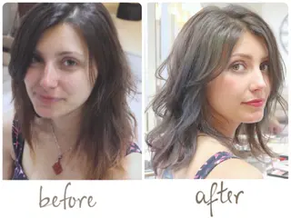 セミロング カラー お気軽にどうぞ ✩☪︎⋆｡IZUMIのヘアスタイル