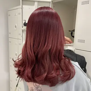 ロング カラー ヘアアレンジ 💗横浜美容室 💗HARUNAのヘアスタイル