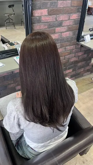 ロング カラー Glimpseあやね 🎀大濠/髪質改善のヘアスタイル