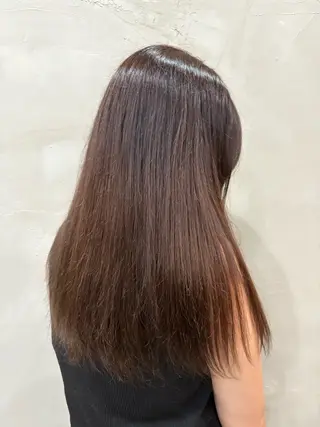 カラー かわうち れなのヘアスタイル