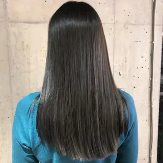 ロング カラー ヘアアレンジ 韓国レイヤーカット 🧸ベージュカラーのヘアスタイル