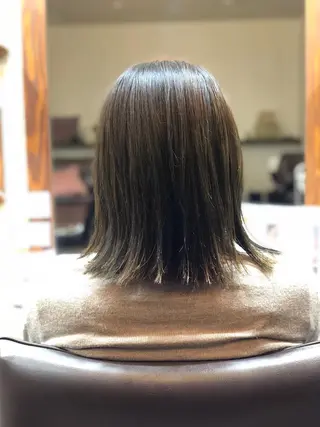 ミディアム カラー ✨大人美人ショート✨ 店長 藤井一輝のヘアスタイル