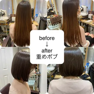 ミディアム パーソナルカラー lapiax阿部のヘアスタイル