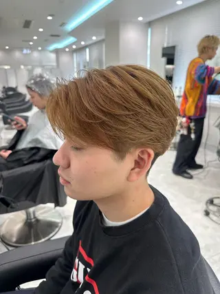 カラー メンズ 🐺韓国風メンズ特化 あさひ🐺のヘアスタイル
