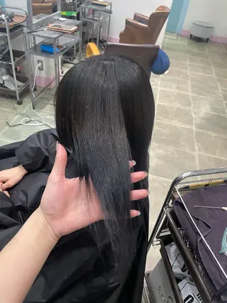 セミロング カラー TECHRISE豊橋店所属・艶髪／透明感カラー／ 鈴木 琳太朗のヘアスタイル