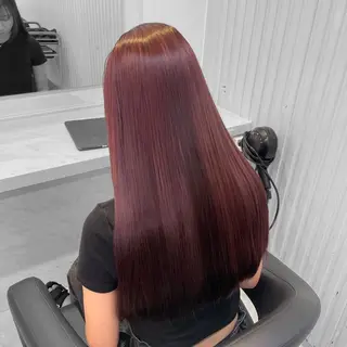 カラー 🎀ツヤ髪✖︎ 暖色🎀RYUKAのヘアスタイル
