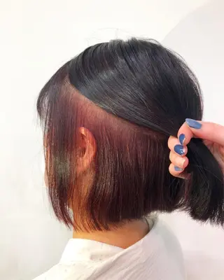 ショート カラー 🫧ダメージレス🫧 松下のヘアスタイル