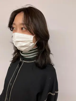 ミディアム カラー トレンドヘア◎ 店長 清原佑太のヘアスタイル