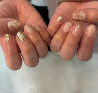 ネイル Mai :矢場町 ニュアンス🌿アートのネイルデザイン
