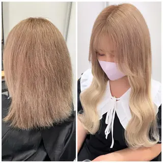 ロング カラー MAKO ❤️🔥NEXTのヘアスタイル