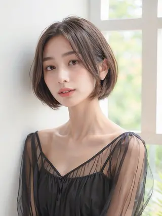 ショート カラー 小松崎 友宏のヘアスタイル