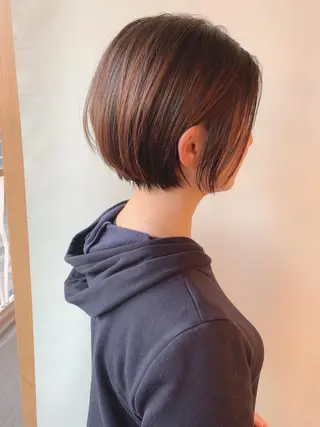 ショート 🎉骨格矯正カット ばば　としまさのヘアスタイル