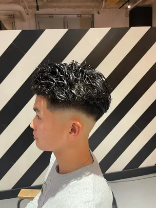 メンズ 吉田 剛のヘアスタイル