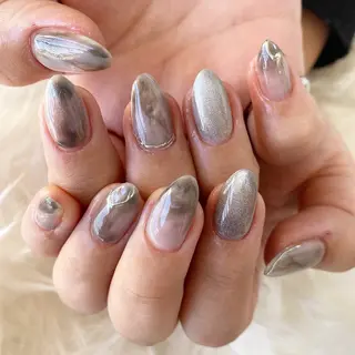 ネイル crystal ⭐︎ colorのネイルデザイン